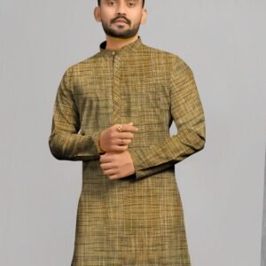 Khadi Cotton Full Kurta Kurta- FK4