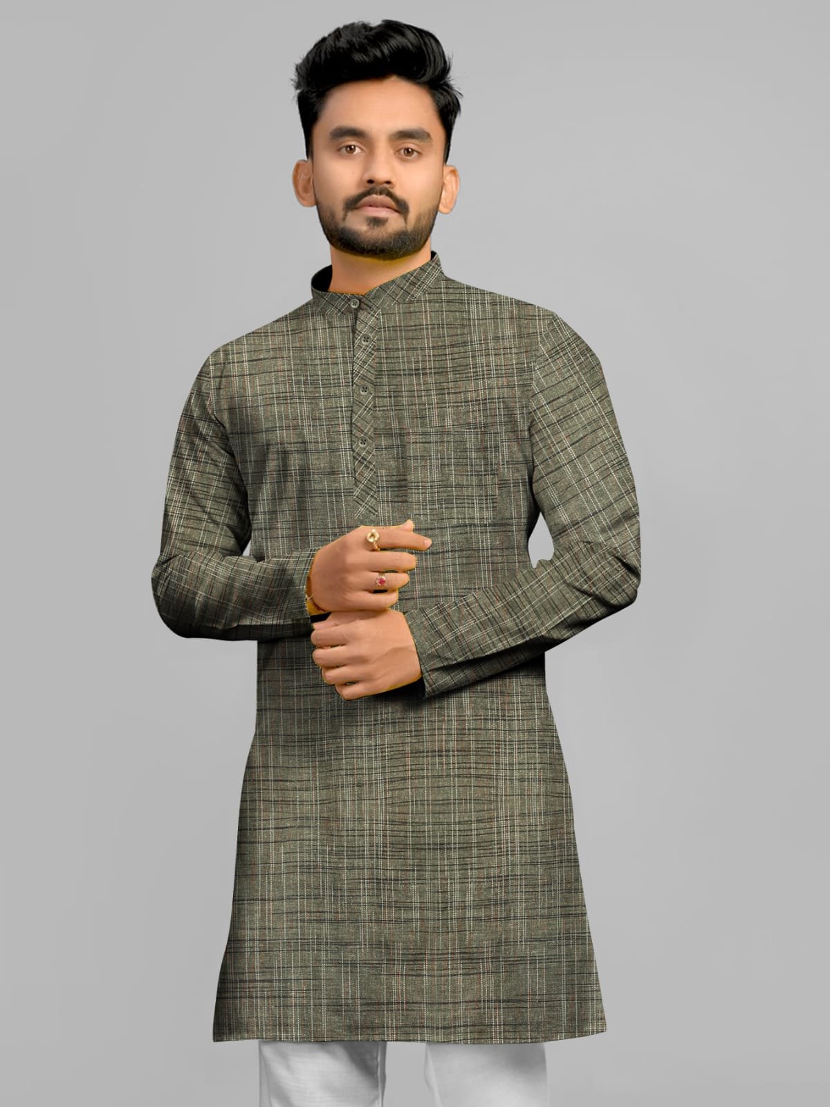 Khadi Cotton Full Kurta Kurta- FK 5