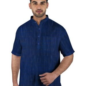 Khadi Cotton Half Kurta- HK7