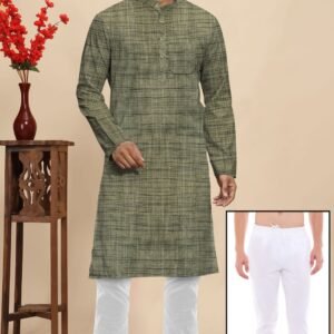 Khadi Cotton Full Kurta Kurta- FK8
