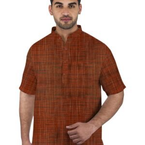 Khadi Cotton Half Kurta- HK10
