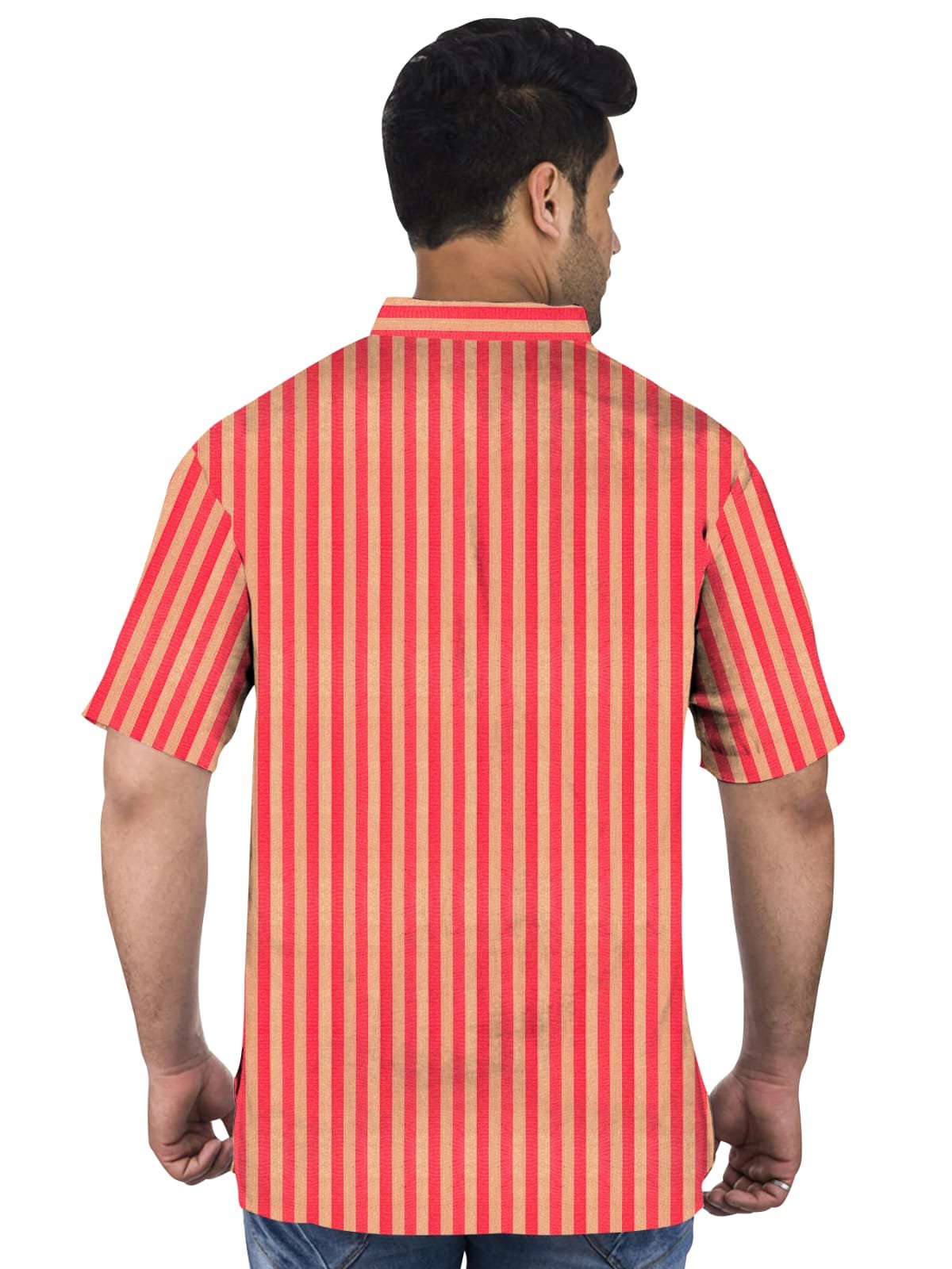 Khadi Cotton Half Kurta- HK2 - Image 2
