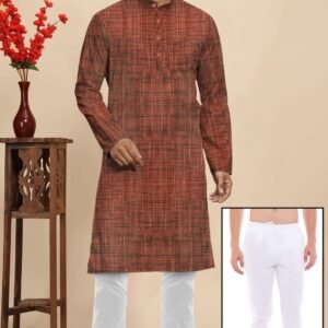 Khadi Cotton Full Kurta Kurta- FK12