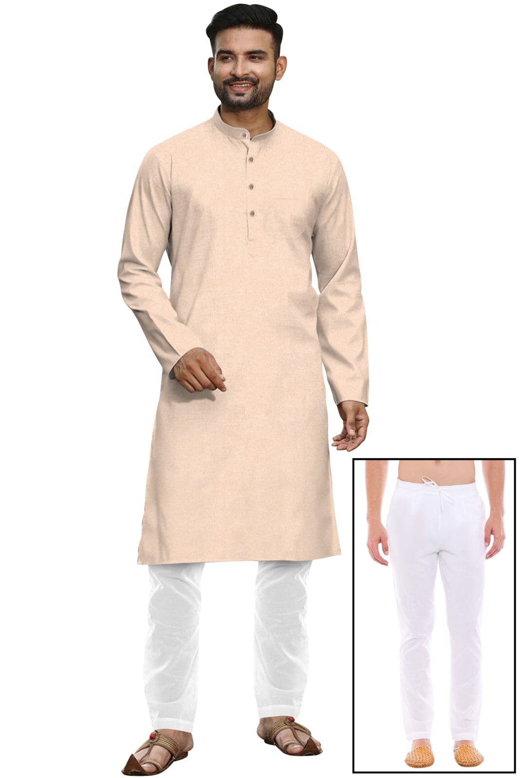 Khadi Cotton Full Kurta Kurta- FK15
