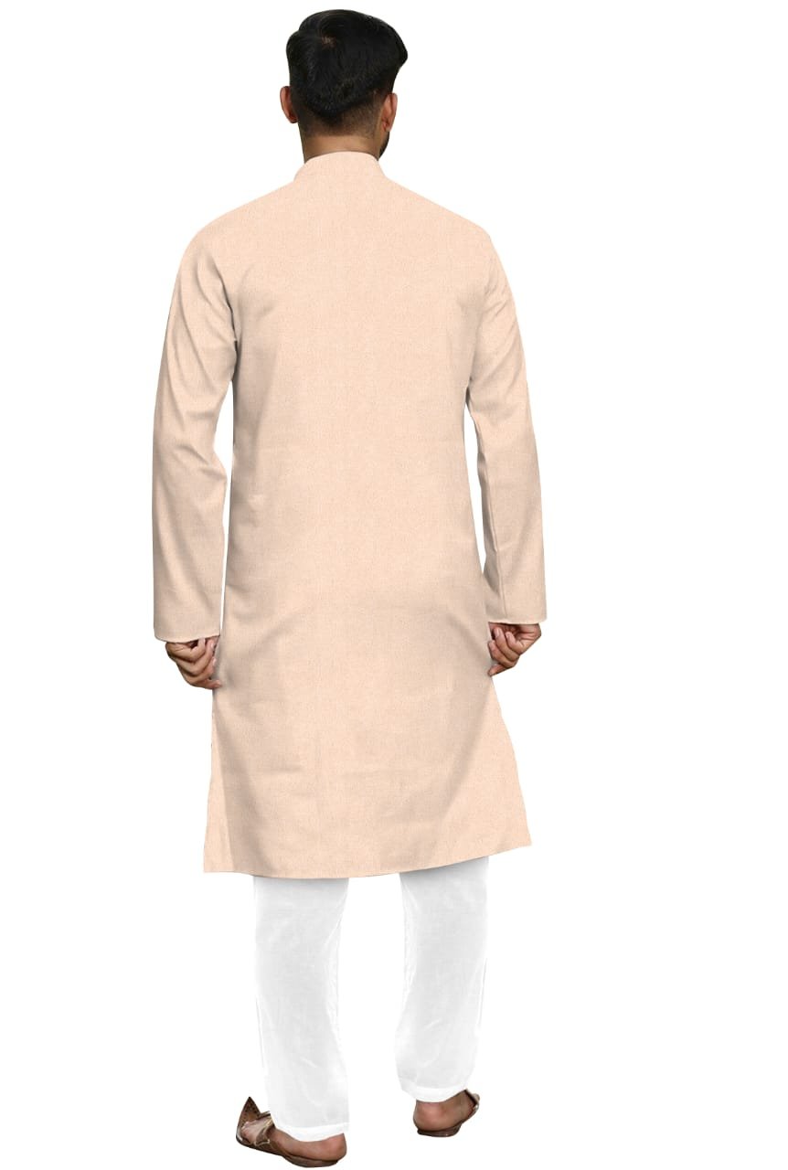Khadi Cotton Full Kurta Kurta- FK15 - Image 2