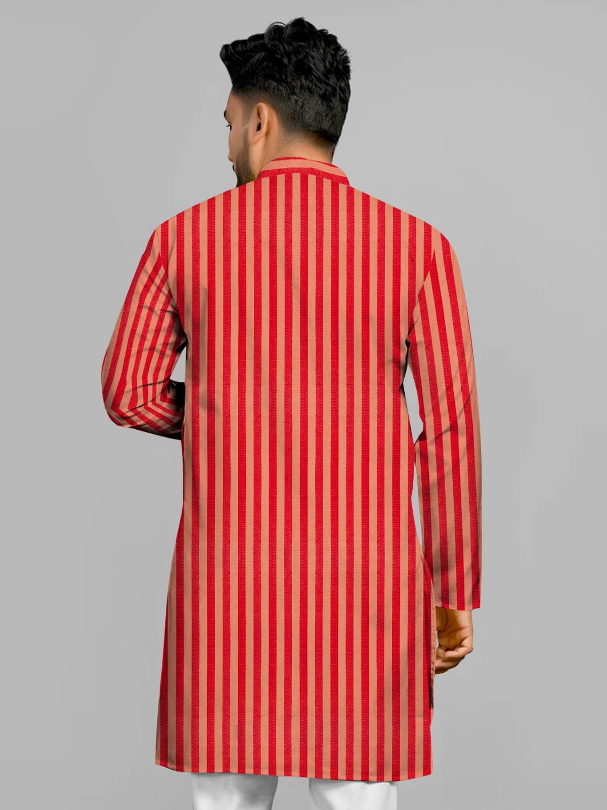 Khadi Cotton Full Kurta Kurta- FK16 - Image 2
