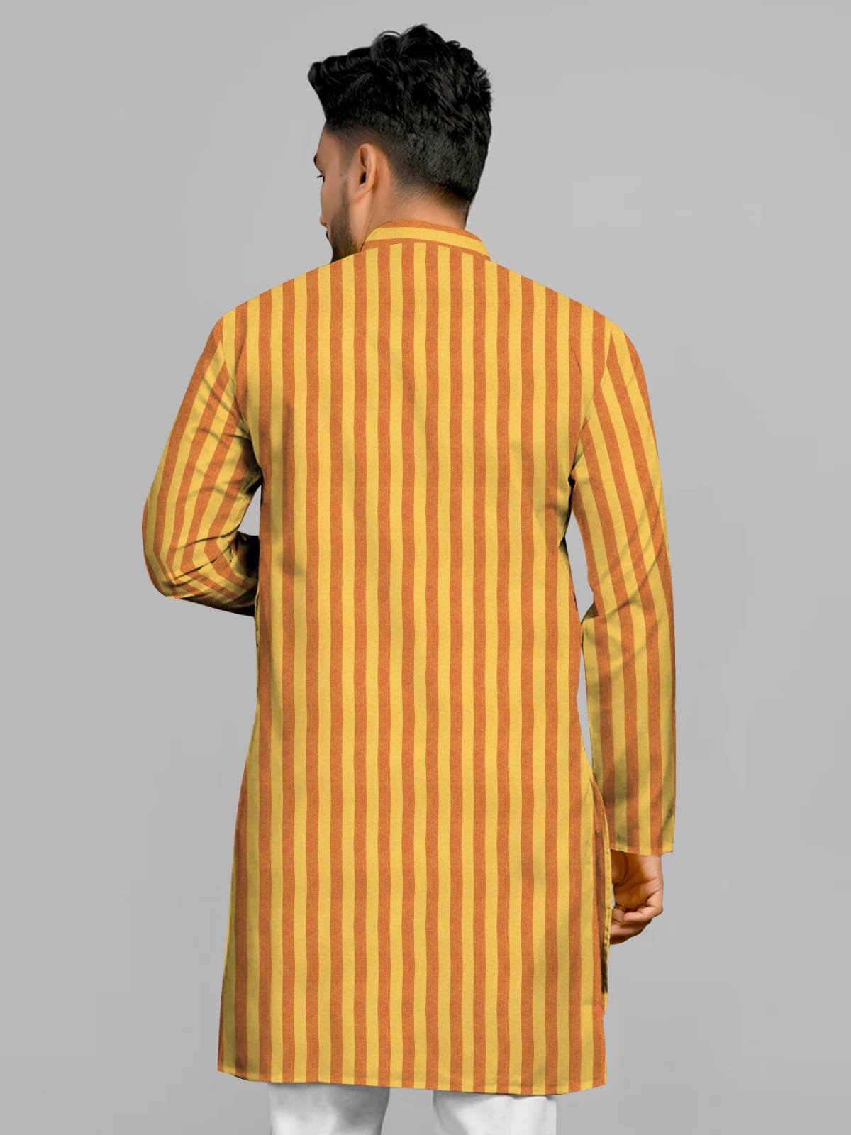 Khadi Cotton Full Kurta Kurta- FK17 - Image 2