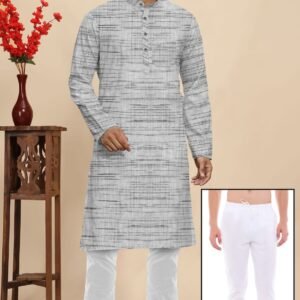 Khadi Cotton Full Kurta Kurta- FK26