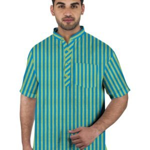 Khadi Cotton Half Kurta- HK5