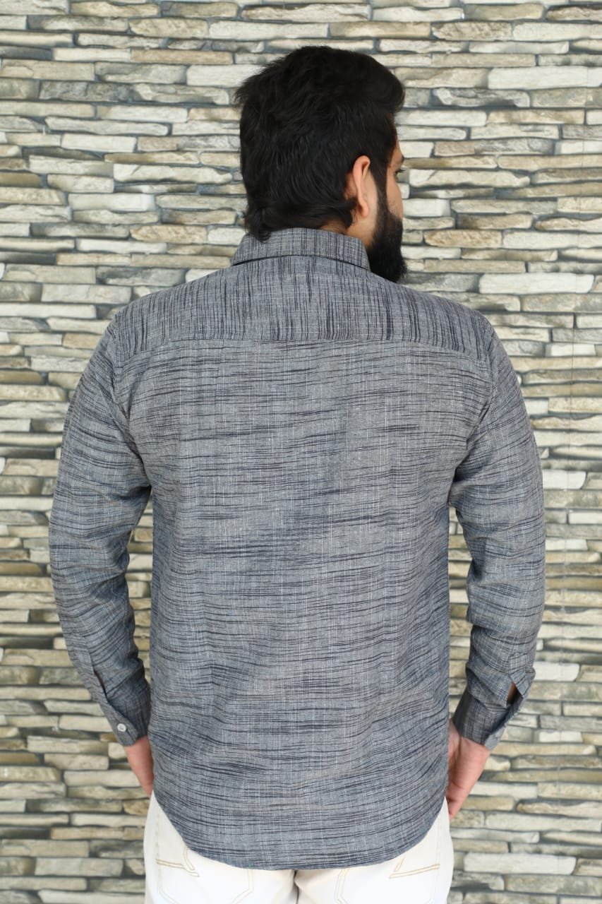 KHADI Full Sleeve Cotton Shirt -F5 - Image 2