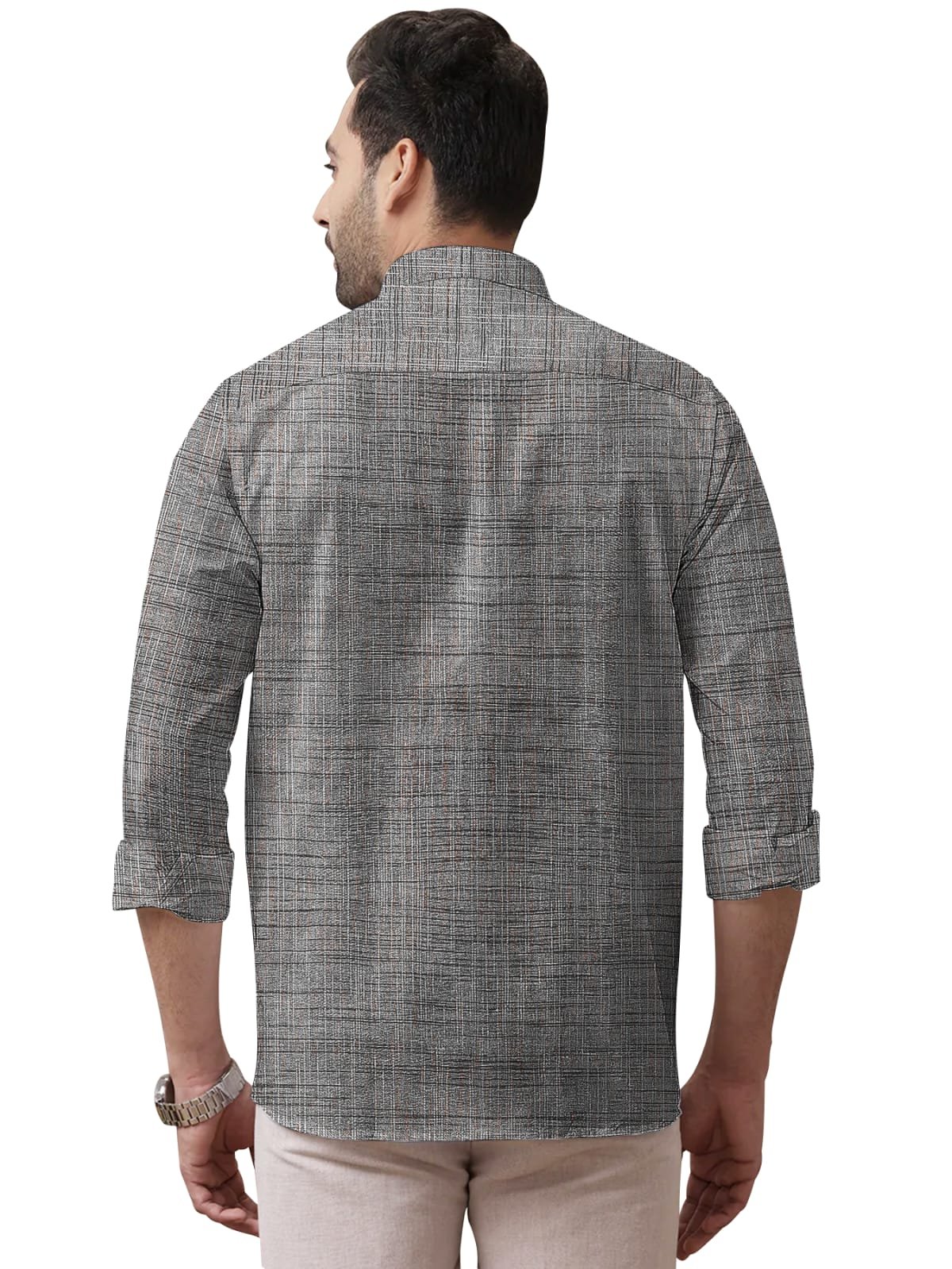 KHADI Full Sleeve Cotton Shirt-F8 - Image 2