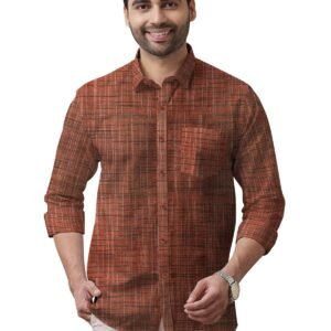KHADI Full Sleeve Cotton Shirt-F15