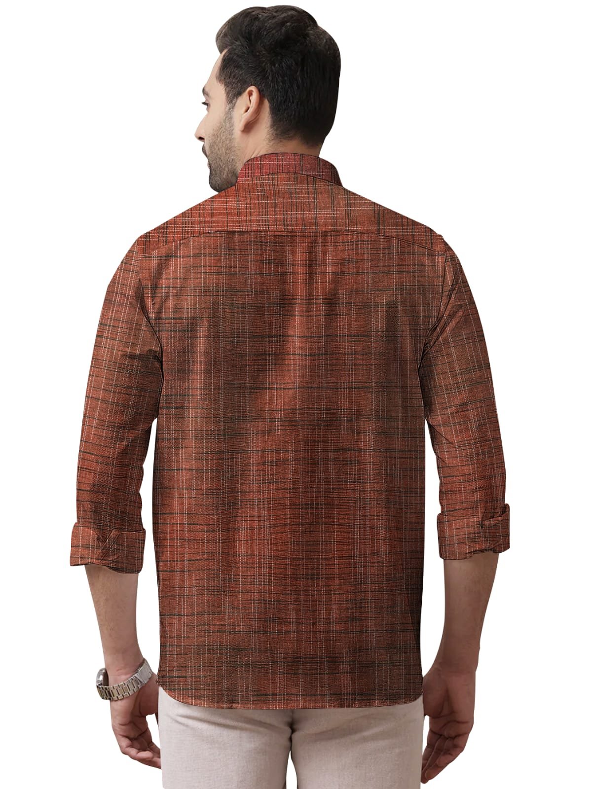 KHADI Full Sleeve Cotton Shirt-F15 - Image 2