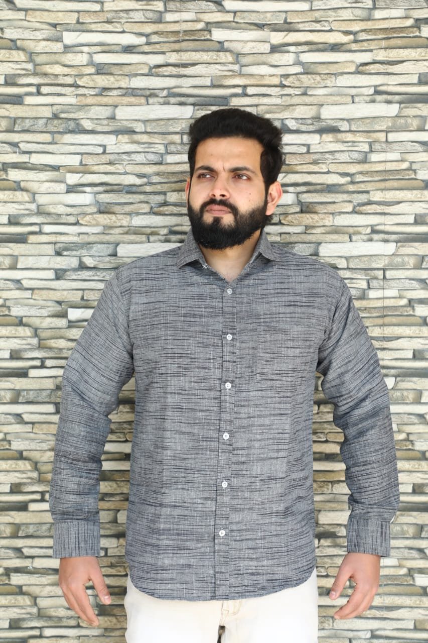 KHADI Full Sleeve Cotton Shirt -F5